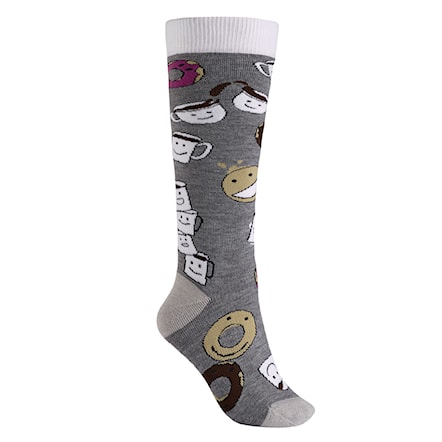 Snowboard Socks Burton Wms Party coffee and donuts 2019 - 1