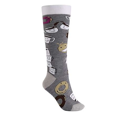Snowboard Socks Burton Wms Party coffee and donuts 2018 - 1