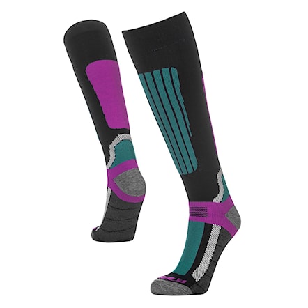 Snowboard Socks Gravity Bonnie mint/purple 2019 - 1