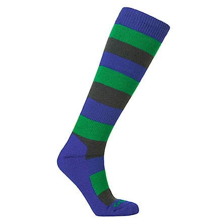 Snowboard Socks Gravity Hugo blue/green 2015 - 1