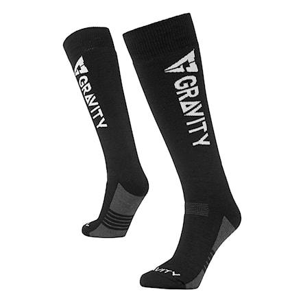 Snowboard Socks Gravity Icon black 2019 - 1