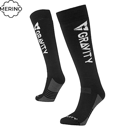 Snowboard Socks Gravity Icon black 2023 - 1