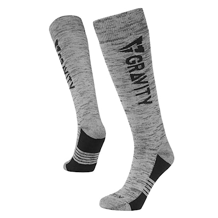 Snowboard Socks Gravity Icon grey 2020 - 1