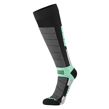 Snowboard Socks Gravity Nico black/mint 2024 - 2