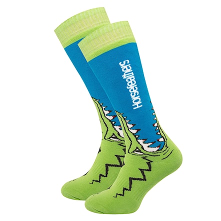 Snowboard Socks Horsefeathers Croc blue 2020 - 1