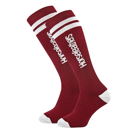 Snowboard Socks Horsefeathers Dominica ruby 2018 - 1
