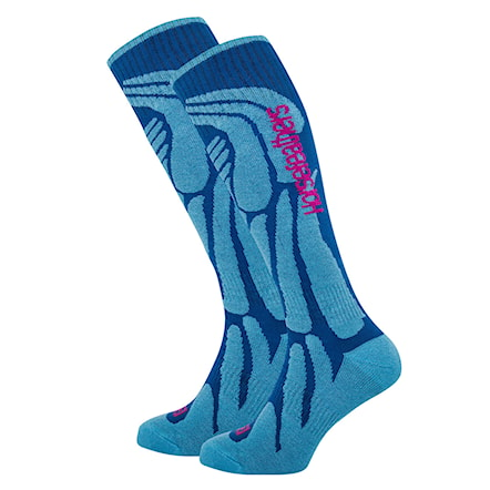 Snowboard Socks Horsefeathers Elise blue 2020 - 1