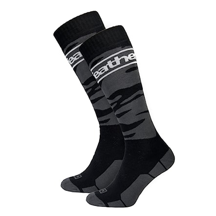 Snowboard Socks Horsefeathers Enver black 2025 - 1