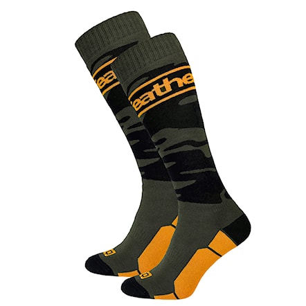 Snowboard Socks Horsefeathers Enver olive night 2026 - 1