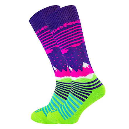 Snowboard Socks Horsefeathers Epic violet 2016 - 1