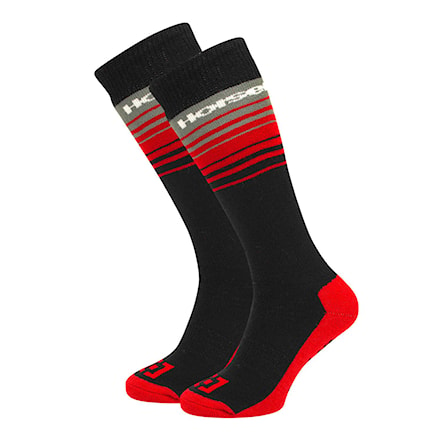 Snowboard Socks Horsefeathers Harald red 2017 - 1