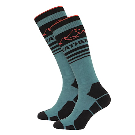 Snowboard Socks Horsefeathers Shaun blue haze 2025 - 1