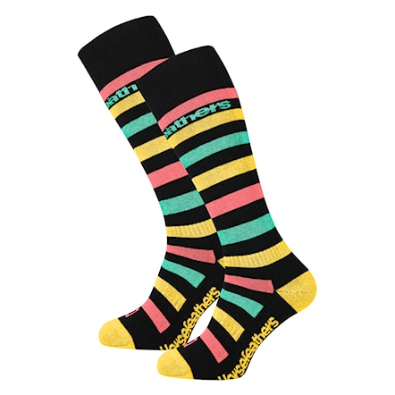 Snowboard Socks Horsefeathers Strid Snow banana 2024 - 1