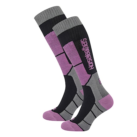 Snowboard Socks Horsefeathers Totia Thermolite mulberry 2024 - 1