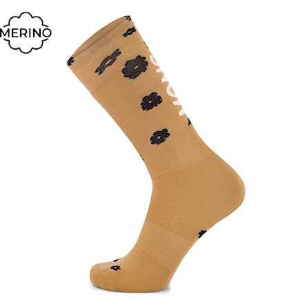 Podkolenky Mons Royale Atlas Merino Snow aoraki lily toffee 2026 - 1