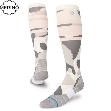 Snowboard Socks Stance Sargent Snow grey 2023 - 1
