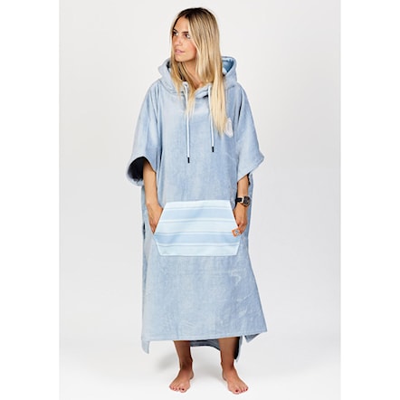 Poncho After High End bleached blue - 3