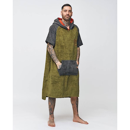 Poncho After High End military green - 3