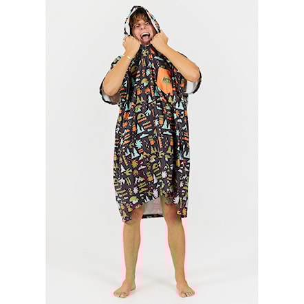 Poncho After Outdoor Series trekking black - 4