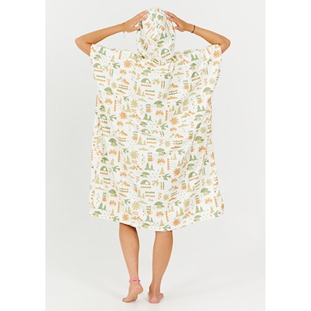 Poncho After Outdoor Series trekking cream - 2