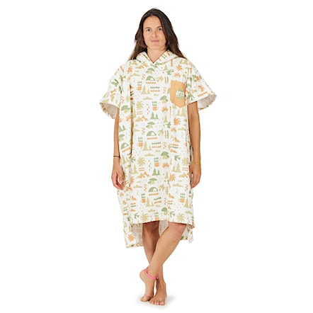 Poncho After Outdoor Series trekking cream - 1