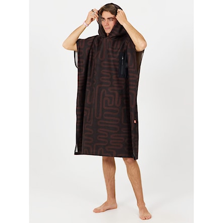 Poncho After Tech Pocket black snake - 4