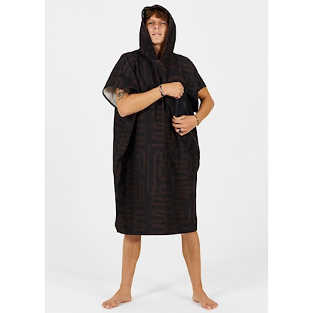 Poncho After Tech Pocket black snake - 8
