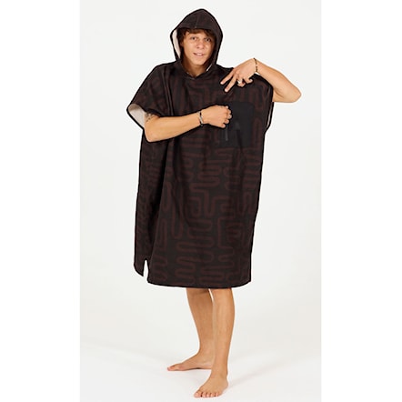 Poncho After Tech Pocket black snake - 9