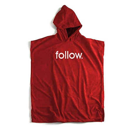 Poncho Follow Towelie red - 1