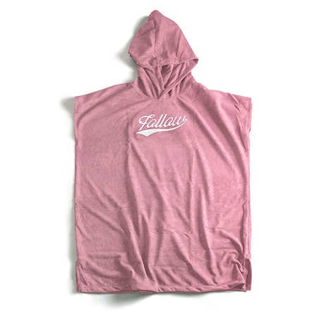 Poncho Follow Hooded Towelie Poncho pink - 1