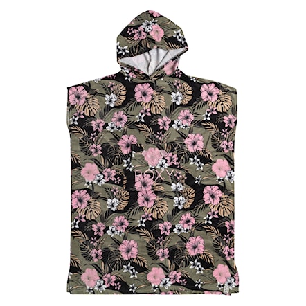Poncho Roxy Stay Magical Printed anthracite classic pro surf - 1