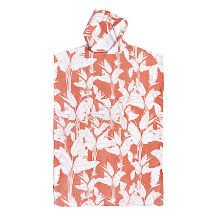 Poncho Roxy Stay Magical Printed terra cotta flying flowers - 1