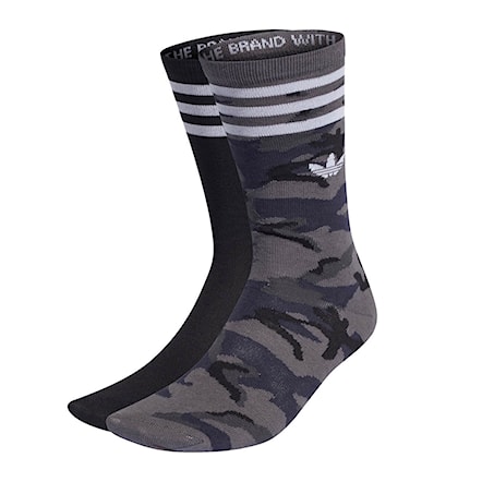 Ponožky Adidas Camo Crew gresix/black 2021 - 1