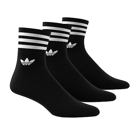 Ponožky Adidas Mid-Cut Crew black/white 2019 - 1