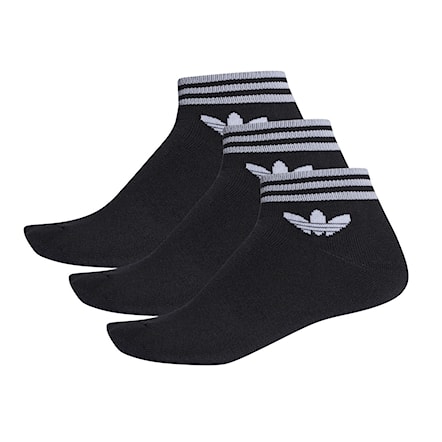 Socks Adidas Trefoil Ankle black 2019 - 1
