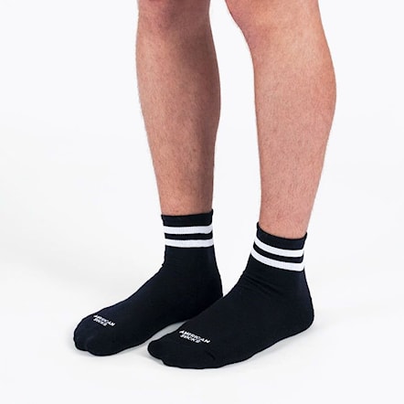 Ponožky American Socks Back In Black Ankle High 2025 - 2