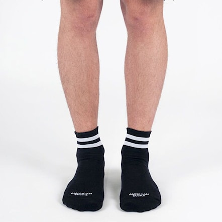 Ponožky American Socks Back In Black Ankle High 2025 - 7