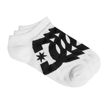 Ponožky DC 3 Ankle Pack snow white 2020 - 1
