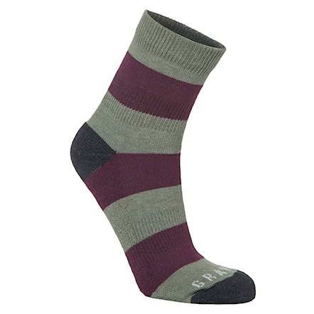 Socks Gravity Holden olive/deep red 2016 - 1
