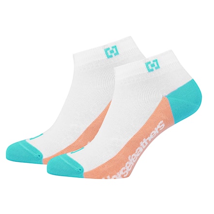 Socks Horsefeathers Dea white/turquoise 2023 - 1