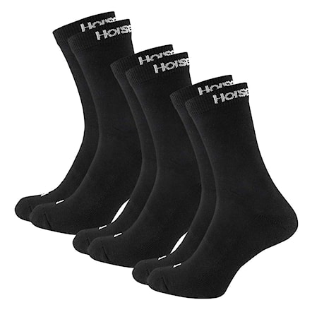 Ponožky Horsefeathers Delete 3-Pack black 2024 - 1