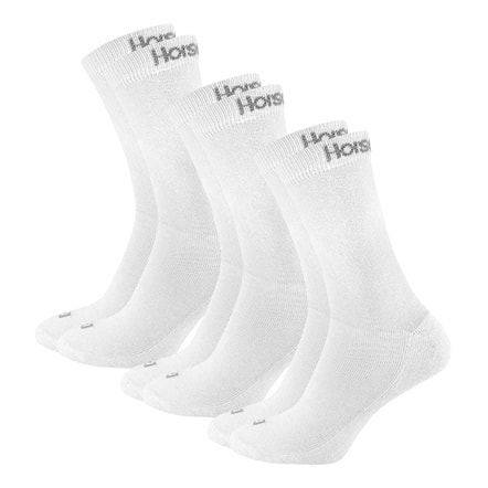 Ponožky Horsefeathers Delete 3 Pack white 2019 - 1
