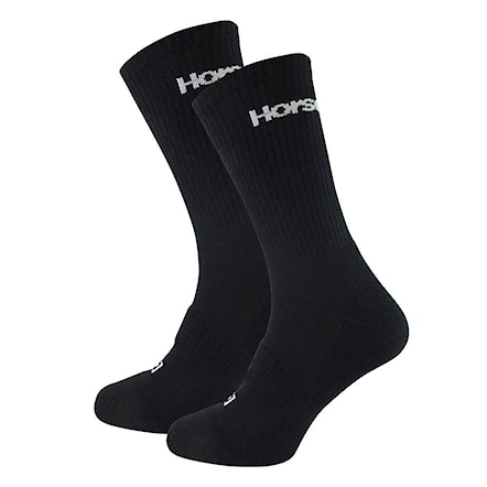 Ponožky Horsefeathers Delete Premium black 2019 - 1
