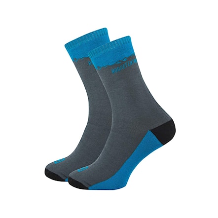 Ponožky Horsefeathers Ethan blue 2018 - 1