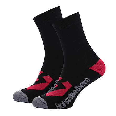 Socks Horsefeathers Loby Crew red 2019 - 1