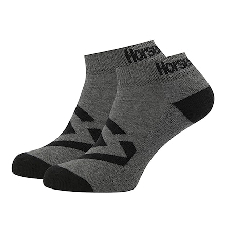 Ponožky Horsefeathers Norm dark melange 2019 - 1