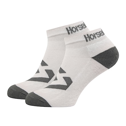 Ponožky Horsefeathers Norm white 2019 - 1