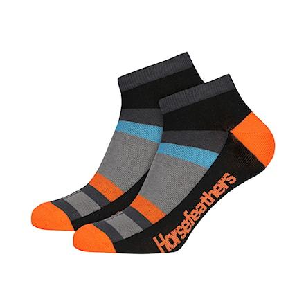 Ponožky Horsefeathers Row orange 2024 - 1