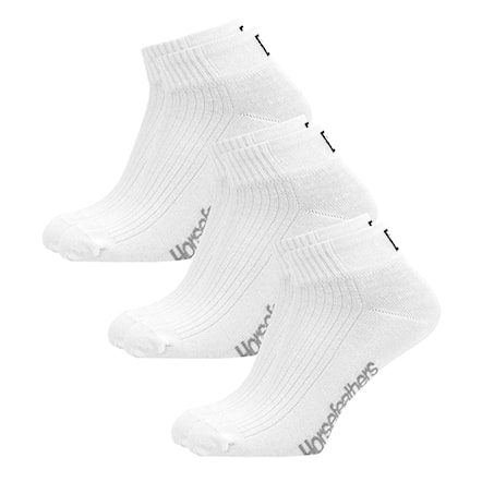 Ponožky Horsefeathers Run 3 Pack white 2019 - 1