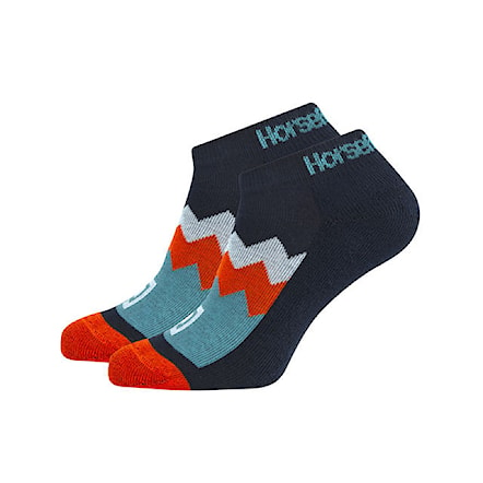 Ponožky Horsefeathers Snook red orange 2020 - 1